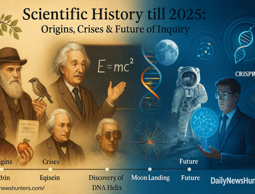 cientific Inquiry Timeline: Past to Present Innovations Evolution of scientific history and challenges shaping research in 2025