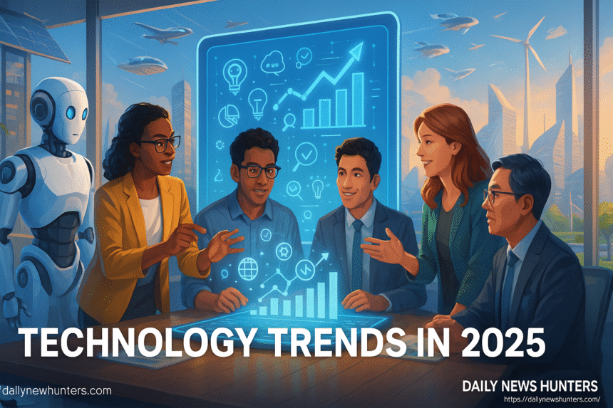 Technology trends shaping the future in 2025