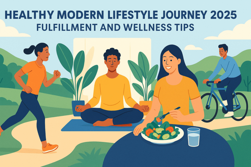 Healthy modern lifestyle journey 2025 | Fulfillment and wellness tips